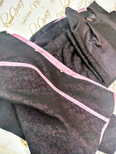 Black/Aubergine Wool Jacket
